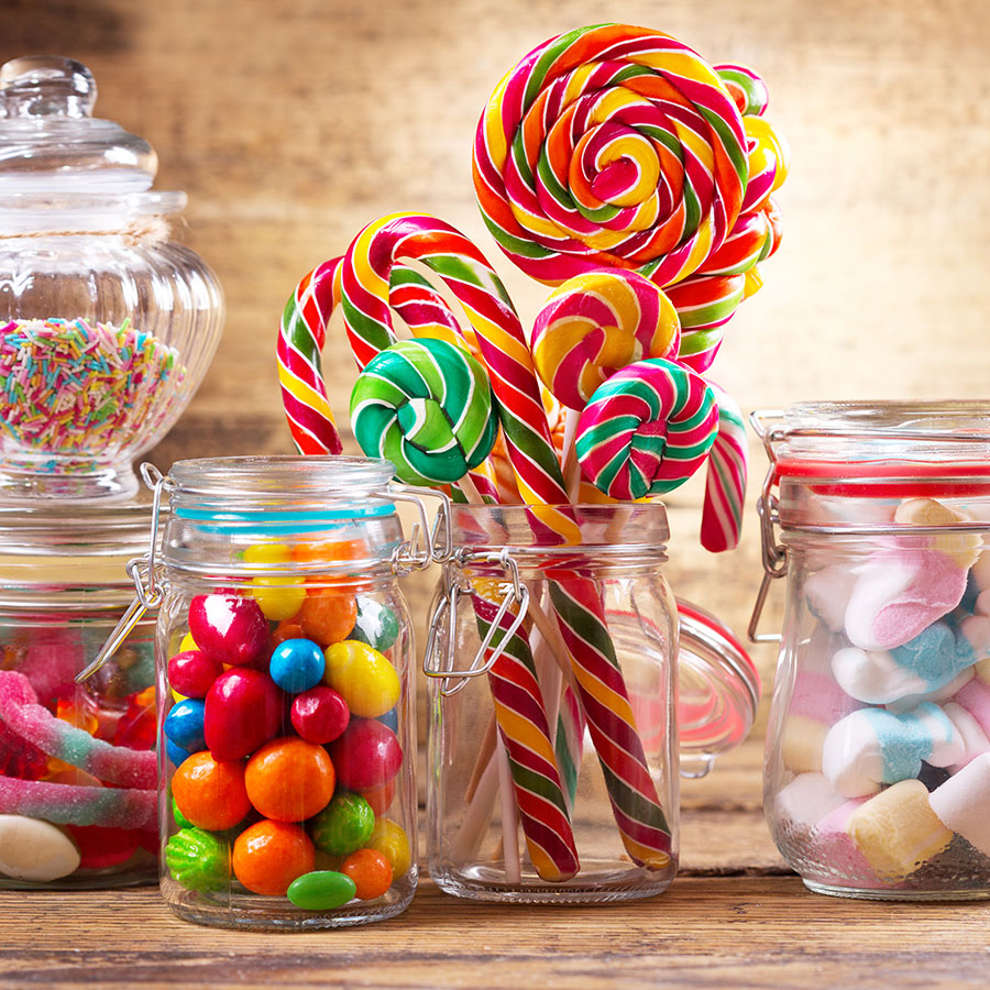 Les Douceurs de Malouna : bonbons en vrac près de Loudéac, Saint-Brieuc & Pontivy 