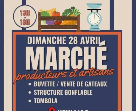 Dimanche 28 avril - Marché Neuillac